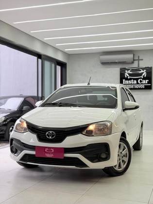 TOYOTA ETIOS 1.5 X PLUS 16V FLEX 4P AUTOMÁTICO TOYOTA ETIOS 1.5 X PLUS 16V FLEX 4P AUTOMÁTICO
